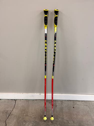 Used 44in (110cm) Leki GS Ski Poles