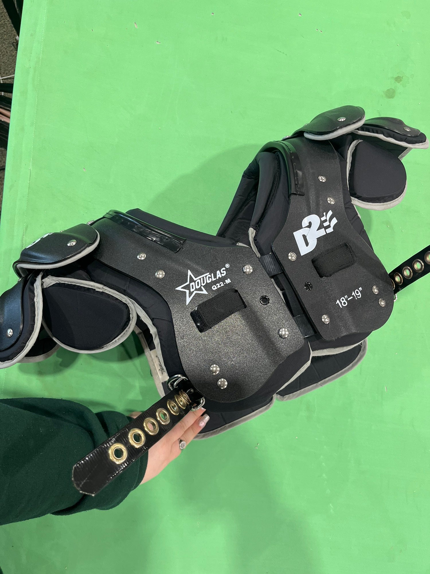 Used Medium Adult Douglas Q22 Shoulder Pads | SidelineSwap