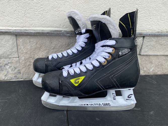 Used Senior Graf G755 Pro Hockey Skates 7.5