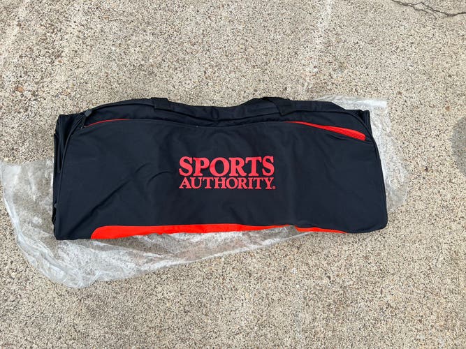 Black New Sports Authority Duffle Bag C1-1