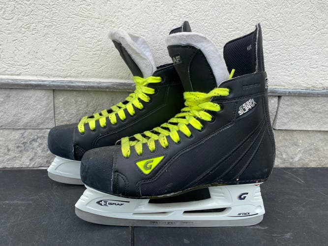 Used Senior Graf Supra 535s Hockey Skates Regular Width 11