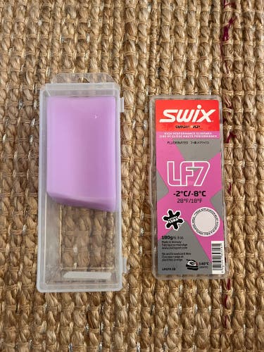 Used Swix LF 7 Wax