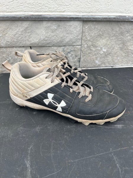 Black Used Size 10 (Women's 11) Adult Men's Under Armour Leafoff Low RM JR. Footwear. A R5 S4 L1