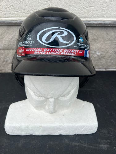 A2-2 Black Used Rawlings Batting T-Ball Helmet 6 1/4-6 7/8”