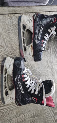 Used Junior Bauer Vapor X Shift Pro Hockey Skates Regular Width Size 3.5