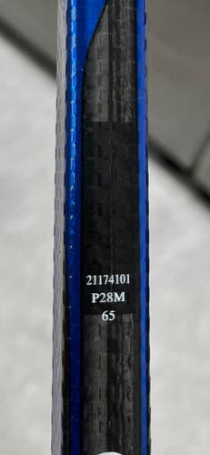 Used Intermediate CCM Left Hand P28 Pro Stock RibCor Trigger 8 Pro Hockey Stick