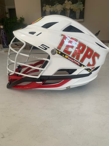 Univ Maryland Game Worn Helmet