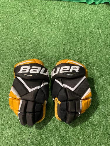 Black Used Junior Bauer Vapor X800 Gloves 11"