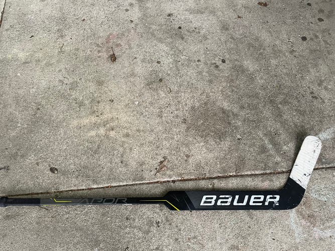 Used Bauer Full Right 23" Paddle Vapor 3X Goalie Stick