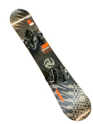Used Morrow Clutch 155 Cm Men's Snowboard Combo