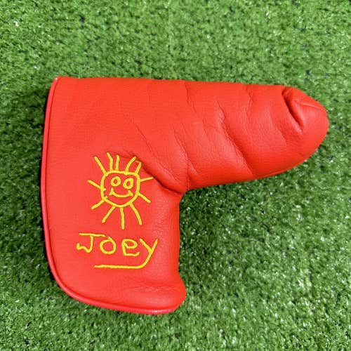 Axis 1 Headcover Cover Joey Blade Putter Cover Red Yellow Black