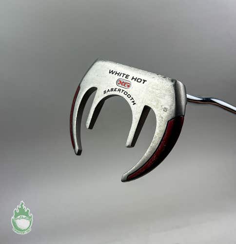 Used Right Handed Odyssey White Hot XG Sabertooth 35" Putter Steel Golf Club