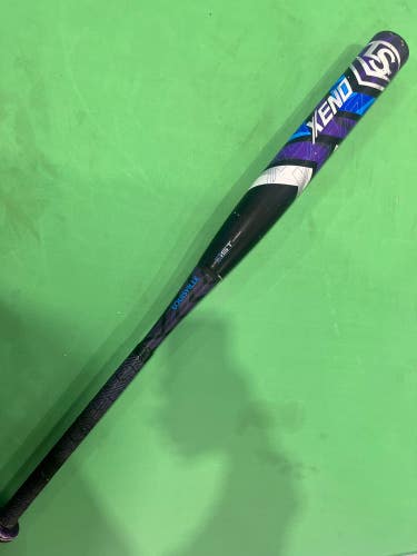 Purple Used 2021 Louisville Slugger Xeno Bat (-10) Composite 22 oz 32"