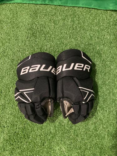 Black Used Youth Bauer MS-1 Gloves 9"