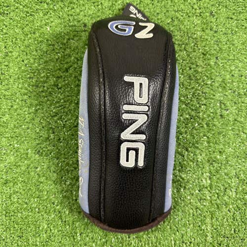 Ping G2 Fairway 3 Wood Headcover With Identification Tag Black Blue White