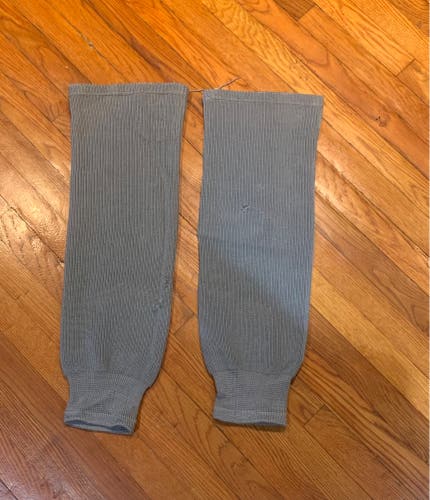Gray Knit Socks