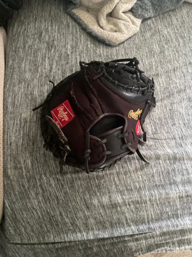 Used  Catcher's 34" Heart of the Hide Baseball Glove