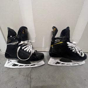 Used Senior Bauer Regular Width Pro Stock 7.5 Supreme UltraSonic Hockey Skates