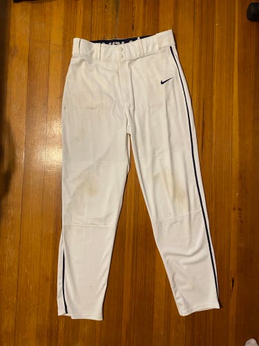 Nike Baseball Pants - White And Navy