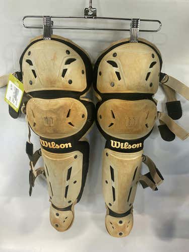 Used Wilson Youth Shin Guards Youth Catcher's Equipment