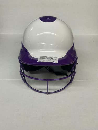 Used Rip-it Pro Vision M L Purple White Softball Helmet