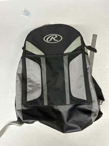Used Rawlings Bat Backpack Baseball And Softball Equipment Bags