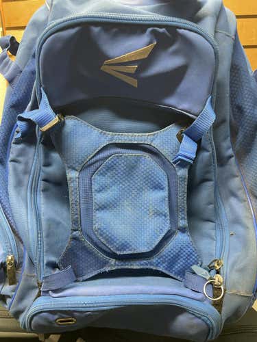 Used Easton Backpack Blue Baseball And Softball Equipment Bags
