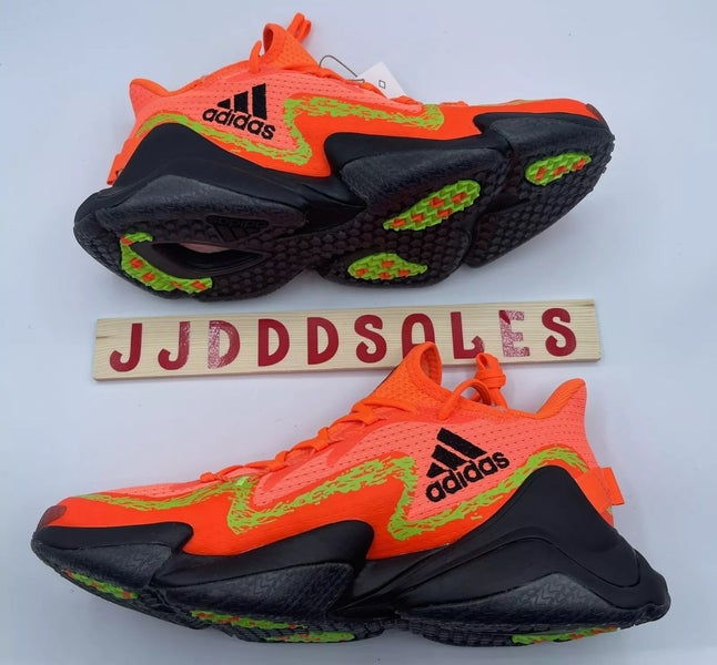 Adidas Mahomes 1 Impact FLX Poison Solar Orange Black IF4806  display picture 2