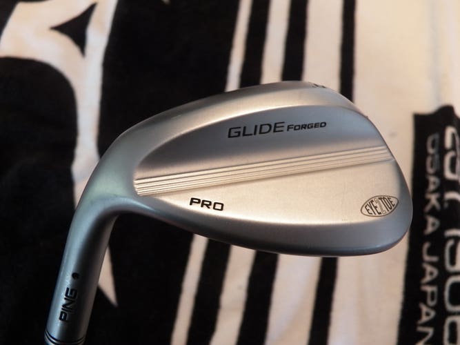 LEFT HAND PING GLIDE FORGED PRO EYE 2 TOE GOLF LOB WEDGE 59-09S STEEL NIPPON