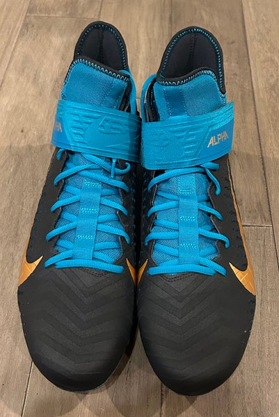 Size 15 Nike Alpha Menace Pro 2 Teal Black NFL Jaguars  display picture 1