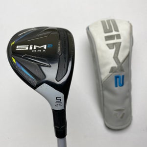 Taylormade SIM2 MAX Rescue 5 Hybrid 25* Aldila Nv 45g Ladies Graphite RH HC