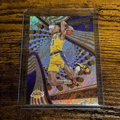 Maxwell Lewis Los Angeles Lakers 2023-24 NBA Revolution Rookie RC #139