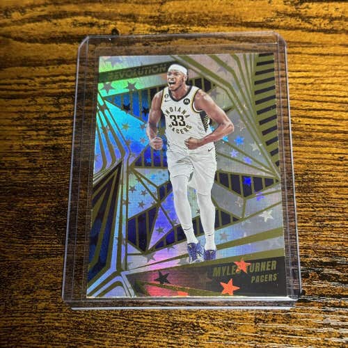 Myles Turner Indiana Pacers 2023-24 NBA Revolution Astro SSP Base Parallel #91