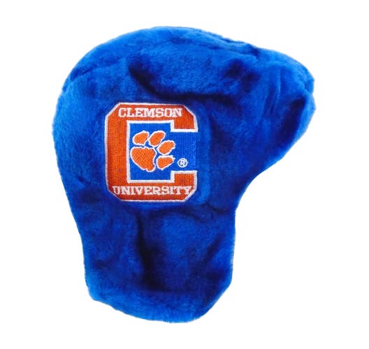 NEW Quality Sports Clemson University Blue Vintage Fur Blade Putter Headcover