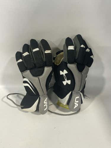 Used Under Armour Ua 9 1 2" Junior Lacrosse Gloves