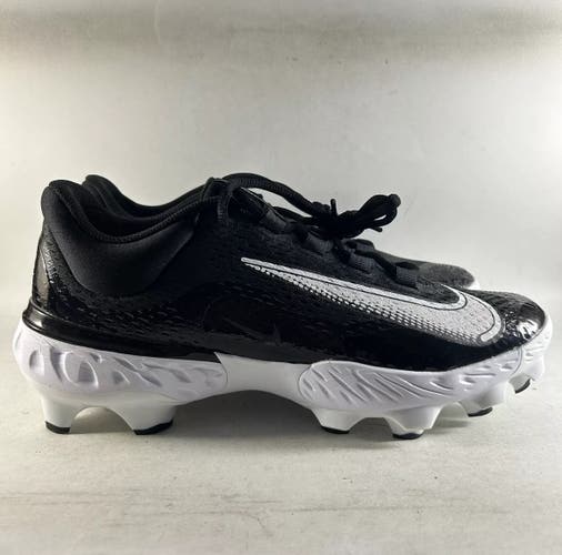 NEW Nike Alpha Huarache Elite 4 MCS Mens Baseball Cleats Black Size 9 FD6221-001