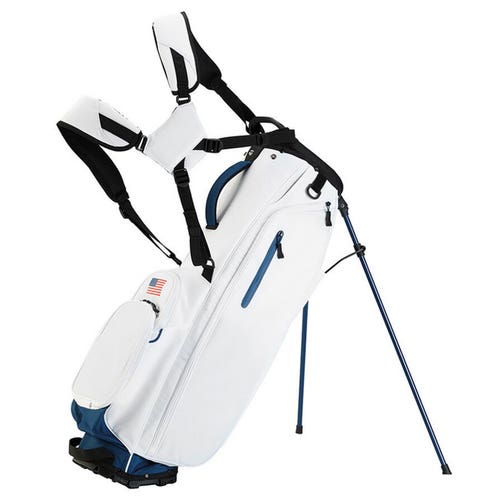 NEW 2024 TaylorMade Custom Flextech USA 4 Way Stand/Carry Golf Bag