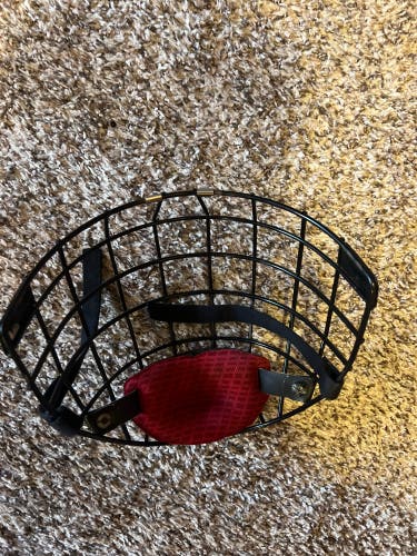 Ccm black hockey cage