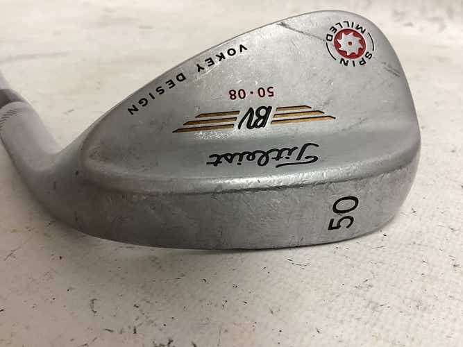 Used Titleist Bv 50-08 Spin Milled 50 Degree Steel Wedge