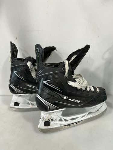 Used Ccm Ribcore Titanium Junior 01.5 Ice Hockey Skates