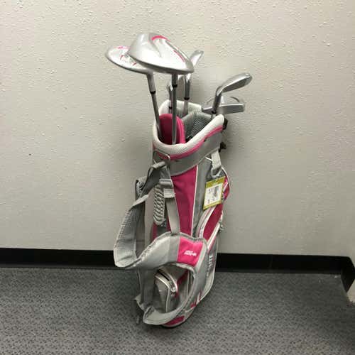 Used Top Flite Girls Golf Set 7 Piece Graphite Junior Package Sets