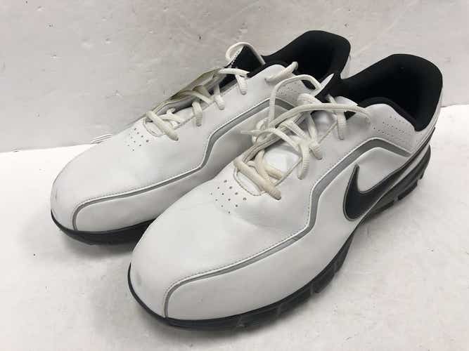 Used Nike 424901-101 Senior 12 Golf Shoes