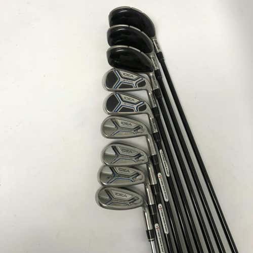 Used Adams Golf A7os 3i-sw Regular Flex Graphite Shaft Iron Sets
