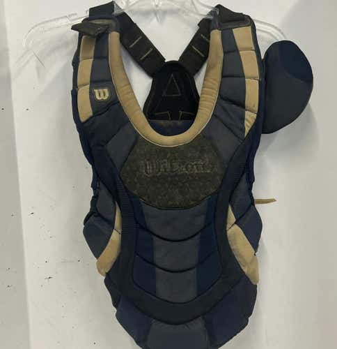 Used Wilson Chest Protector Intermed Catcher's Equipment