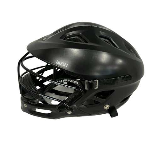 Used Warrior Burn Jr One Size Lacrosse Helmets