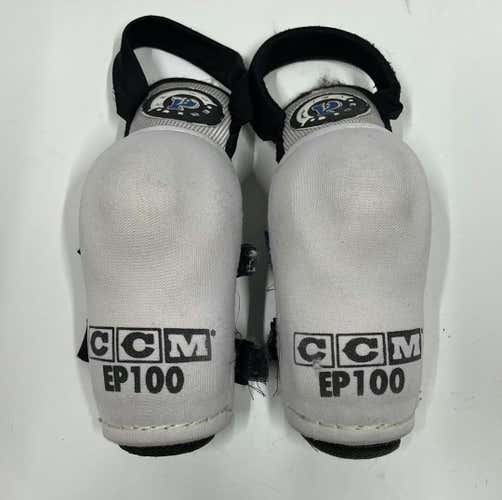 Used Ccm Ep100 Junior Large Hockey Elbow Pads
