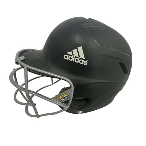 Used Adidas Helmet W Mask Black S M Baseball And Softball Helmets