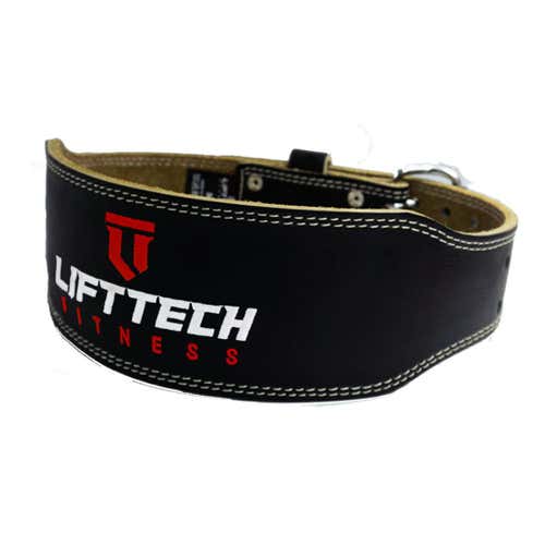 Lifttech 4" Padded Leather Belt Med