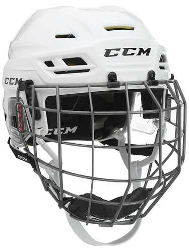 Ccm Senior Ht310 White Ice Hockey Helmets Lg