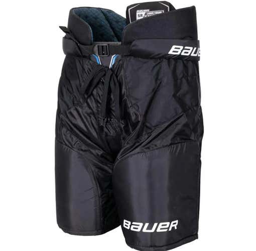 Bauer Junior Bauer X Black Ice Hockey Pants Lg